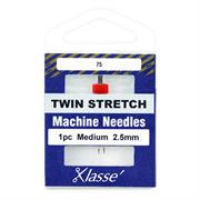 Machine Needle Twin-Stretch Size 75/2.5mm